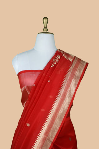 Pure Organza Banarasi Handloom Saree