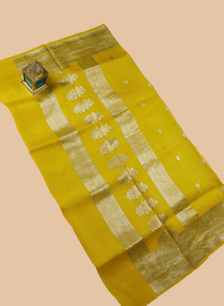 Pure Organza Banarasi Handloom Saree