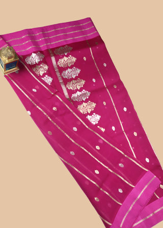 Pure Organza Banarasi Handloom Saree