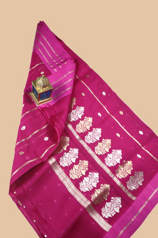 Pure Organza Banarasi Handloom Saree