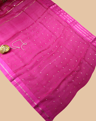 Pure Organza Banarasi Handloom Saree