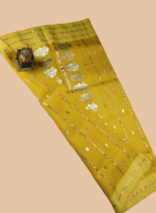 Pure Organza Banarasi Handloom Saree