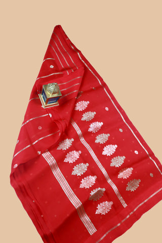 Pure Organza Banarasi Handloom Saree