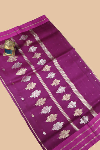 Pure Organza Banarasi Handloom Saree