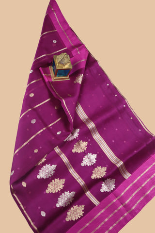 Pure Organza Banarasi Handloom Saree