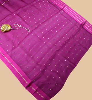 Pure Organza Banarasi Handloom Saree