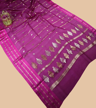 Pure Organza Banarasi Handloom Saree