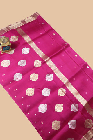 Pure Organza Banarasi Handloom Saree