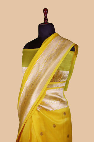 Pure Organza Banarasi Handloom Saree