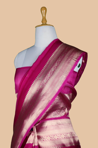 Pure Organza Banarasi Handloom Saree