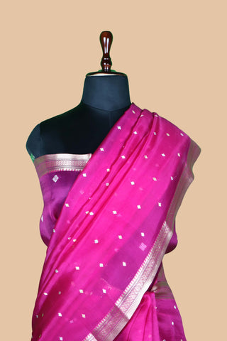 Pure Organza Banarasi Handloom Saree