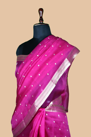 Pure Organza Banarasi Handloom Saree