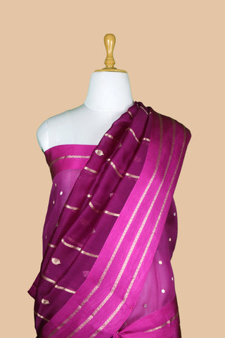 Pure Organza Banarasi Handloom Saree