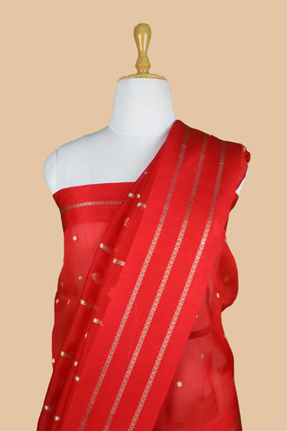 Pure Organza Banarasi Handloom Saree