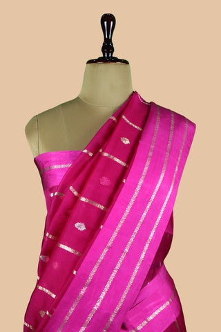 Pure Organza Banarasi Handloom Saree