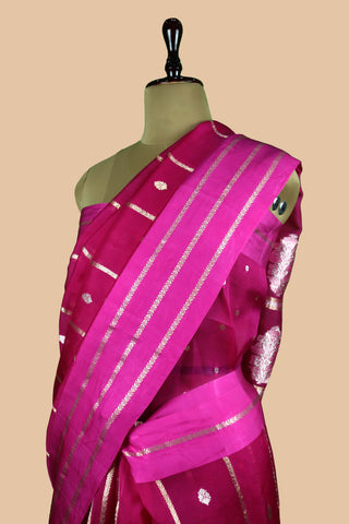 Pure Organza Banarasi Handloom Saree