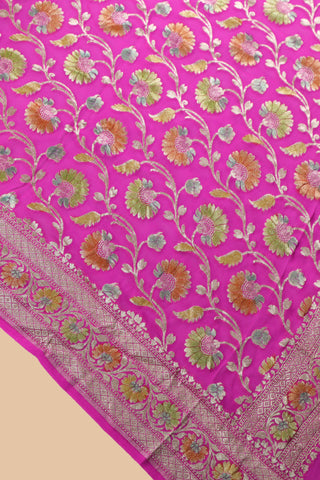 banarasi georgette Pure Handloom Dupatta