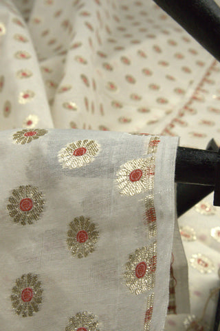 Than Silver Cotton Resham