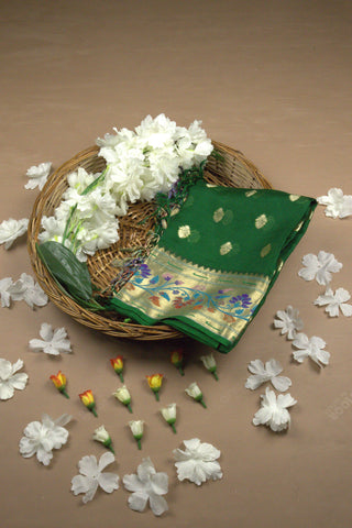 Dupatta Katan Kota Paithani Border