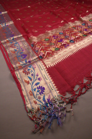 Dupatta Katan Kota Paithani Border
