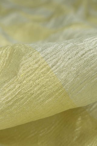Than Silk Tissue Silver Water Stripe