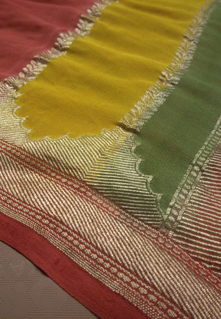 saree georgette stripe h/p