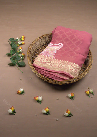 Saree khaddi Georgette