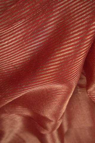 Than Chanderi Silk Tissue Stripe