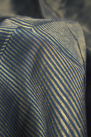 Than Chanderi Silk Tissue Stripe