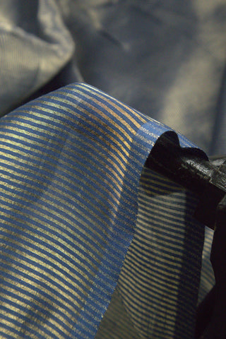 Than Chanderi Silk Tissue Stripe