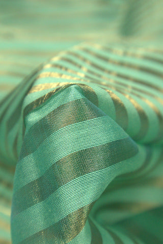 Than Chanderi Silk Tissue Stripe