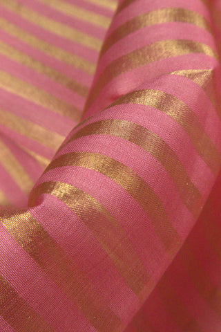 Than Chanderi Silk Tissue Stripe