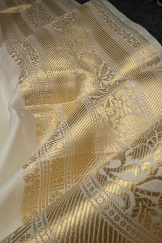 than katan silk kadwa border