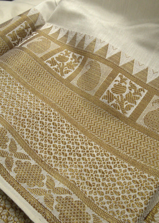 Than Chanderi Silk Skirt Border