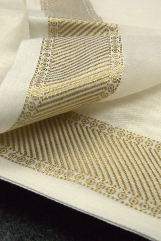 Than Chanderi Silk Maheshwari Border