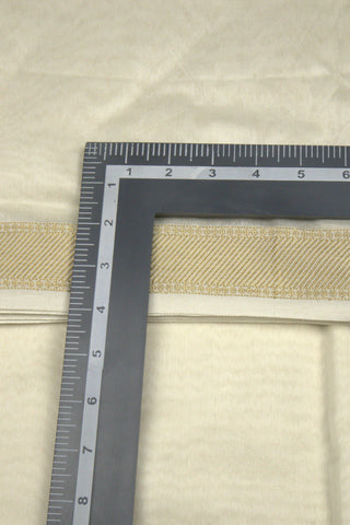 Than Chanderi Silk Maheshwari Border