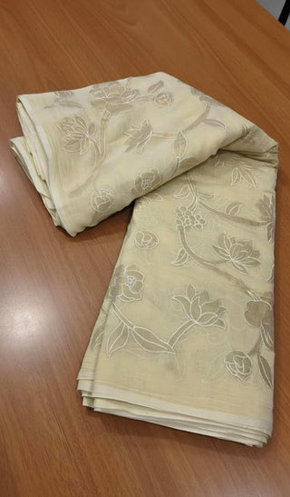 Than Mal Chanderi Applique Work