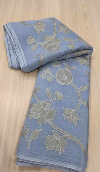 Than Mal Chanderi Applique Work