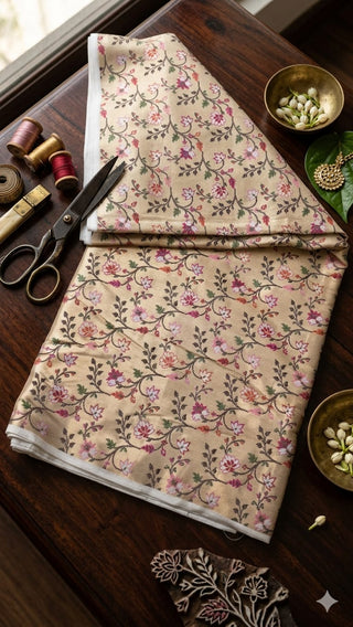 than Katan Silk Tissue Paithani