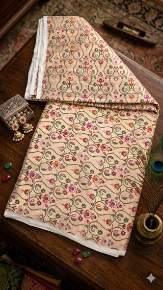 than Katan Silk Tissue Paithani