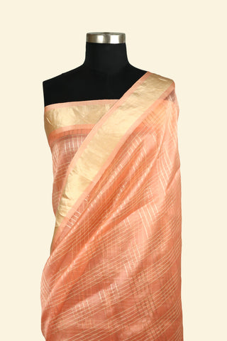 Pure Organza Handloom Banarasi Saree