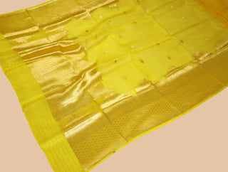 Pure Organza Banarasi Handloom Saree