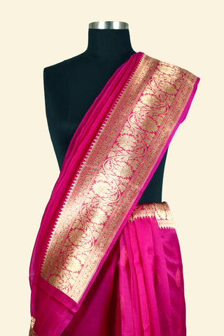 Pure Organza Handloom Banarasi Saree